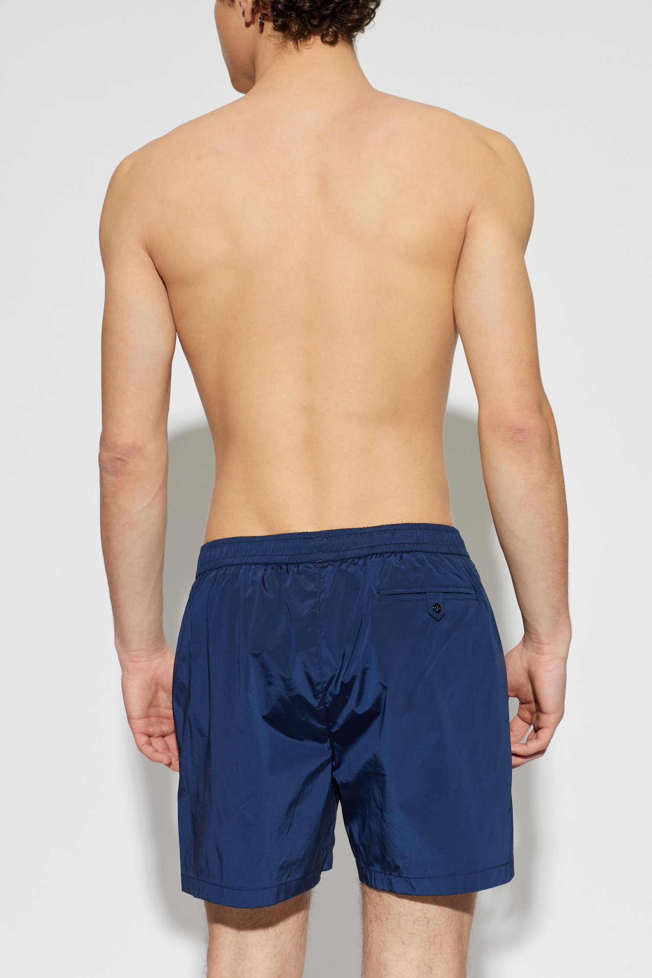 【新品未使用】GIORGIO ARMANI ロゴ スイムショーツ ネイビー M Navy blue Swim shorts Giorgio Armani - Vitkac AS